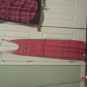 Old Navy Criss Cross Spaghetti Straps Maxi Dress Size XXL